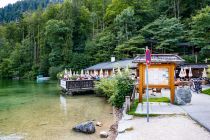 Einkehr - Ein echter Besuchermagnet ist der schöne Königssee im Berchtesgadener Land. An Einkehrmöglichkeiten mangelt es nicht. • © alpintreff.de - Christian Schön